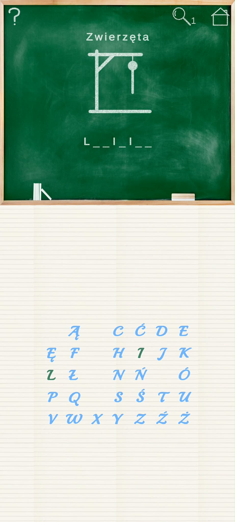 Wisielec - screenshot 3 z rozgrywki